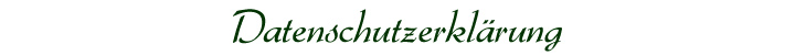 Datenschutzerklärung der Geißhöhe
